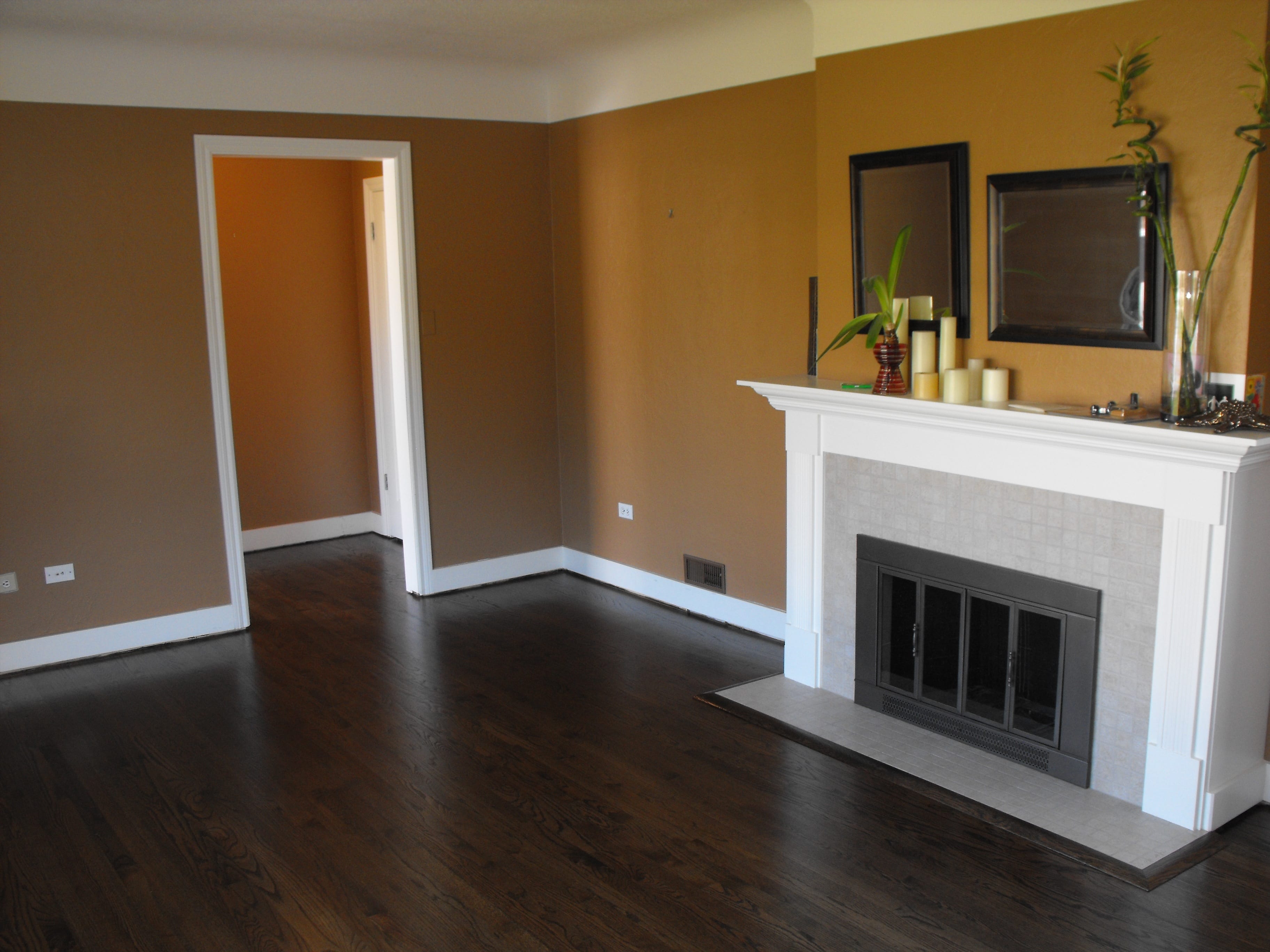 Jacobean Oak hardwood floor refinishing