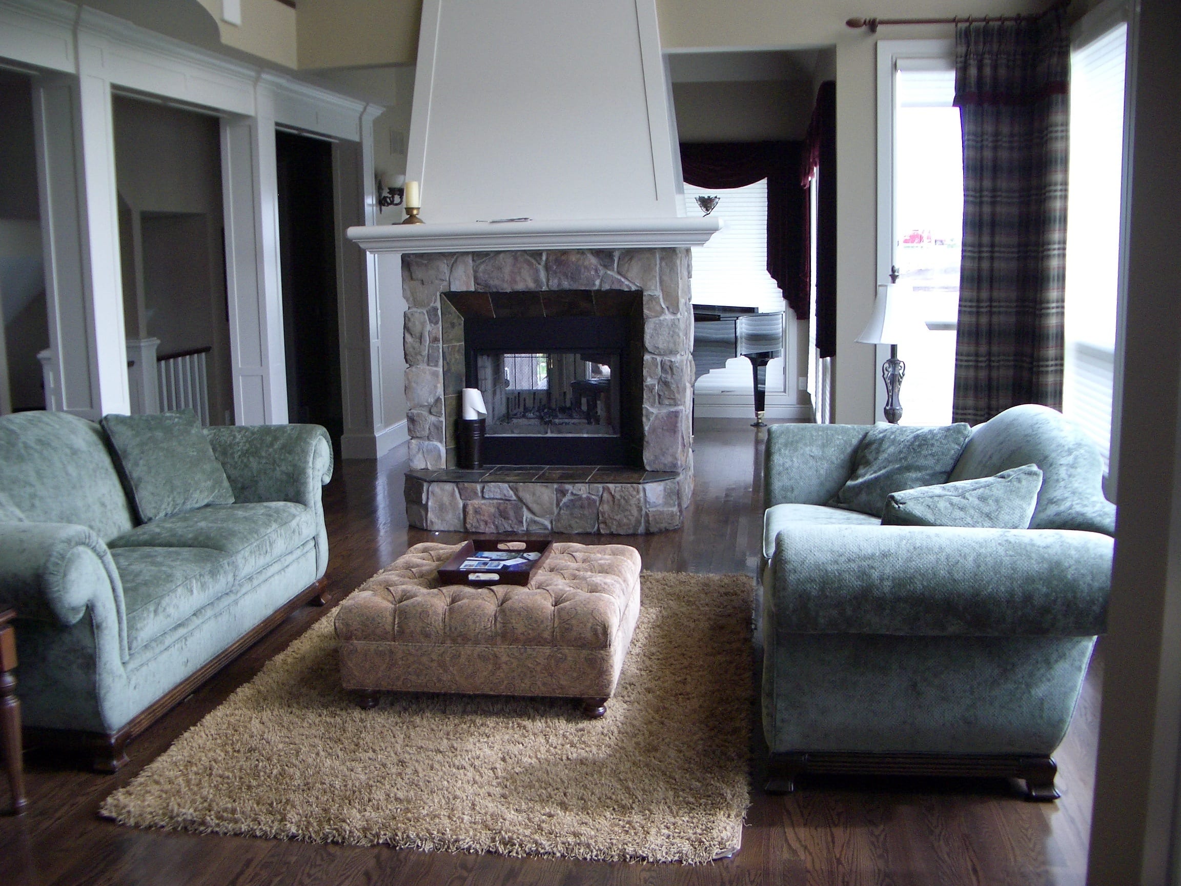 Provincial Oak hardwood floor refinishing