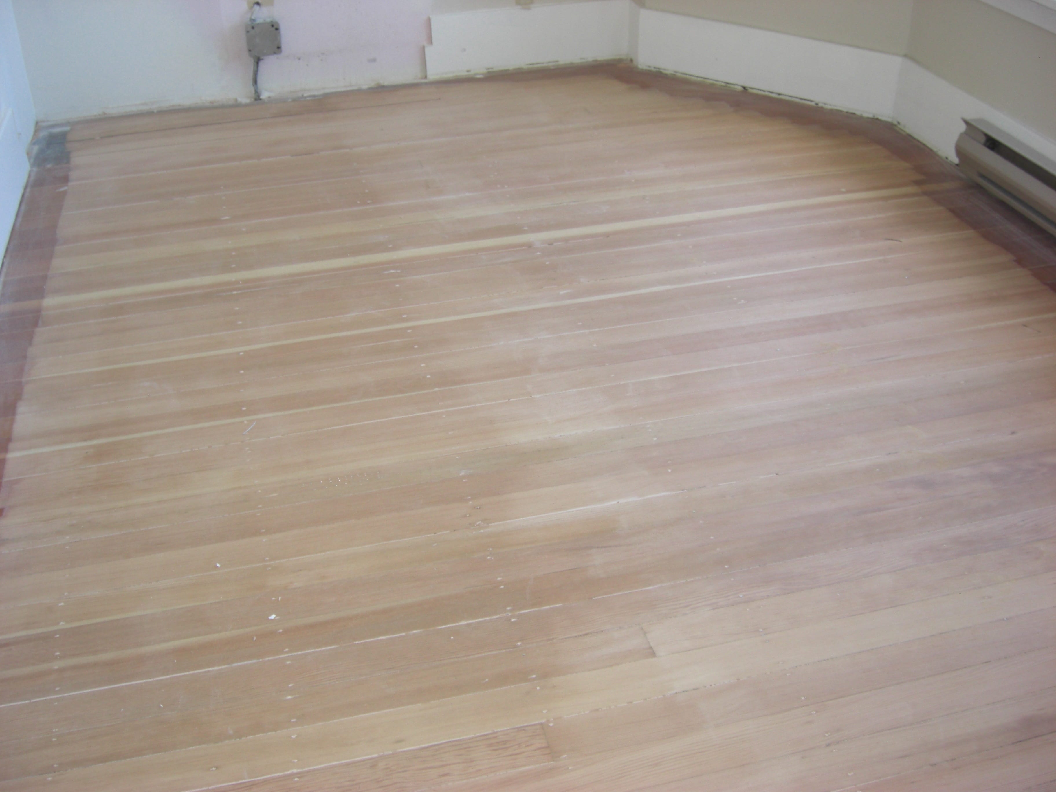 Old Fir to Ebony hardwood floor