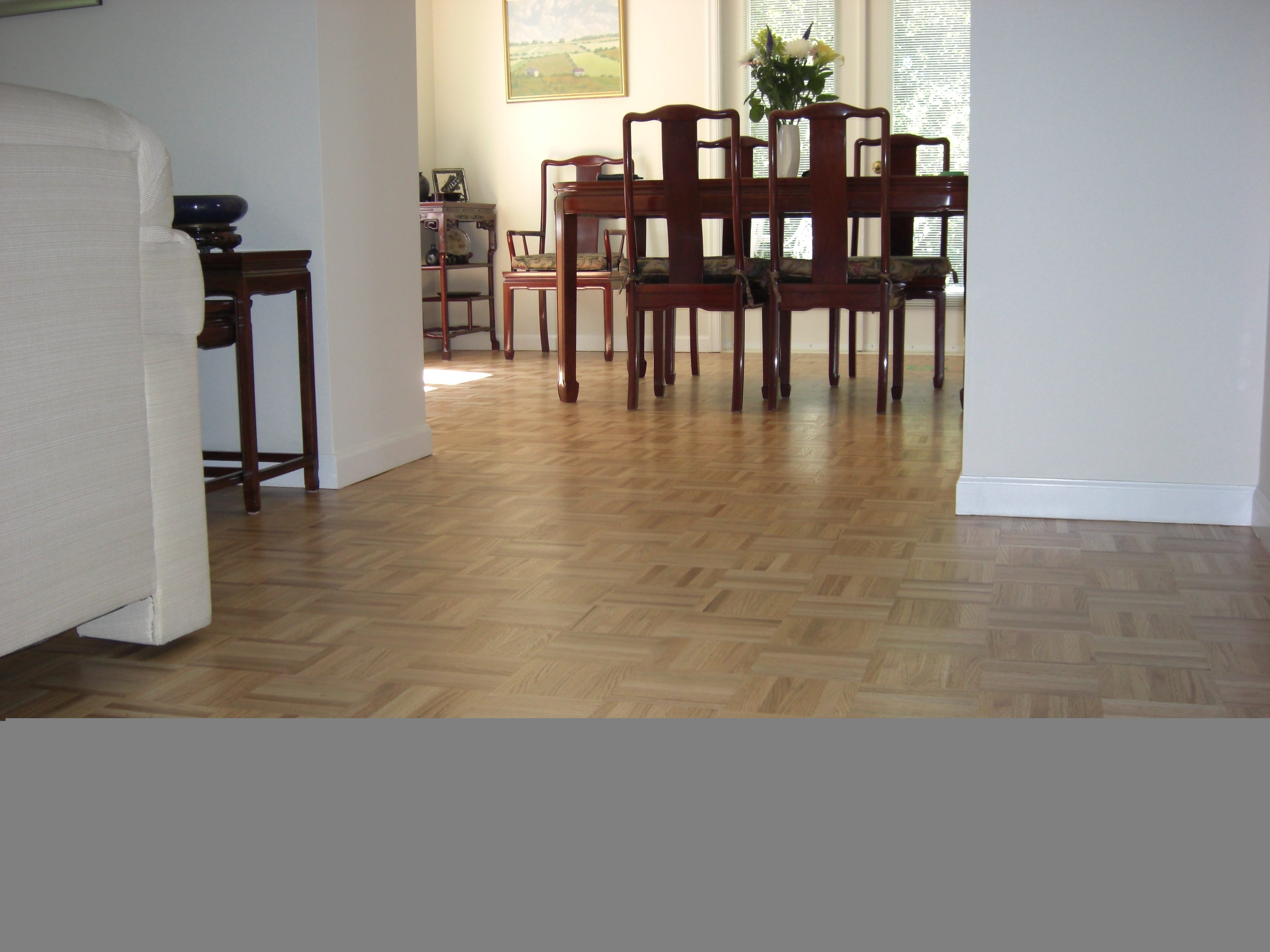 Parquet floors refinishing 2