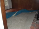 Uncovered Oak floor