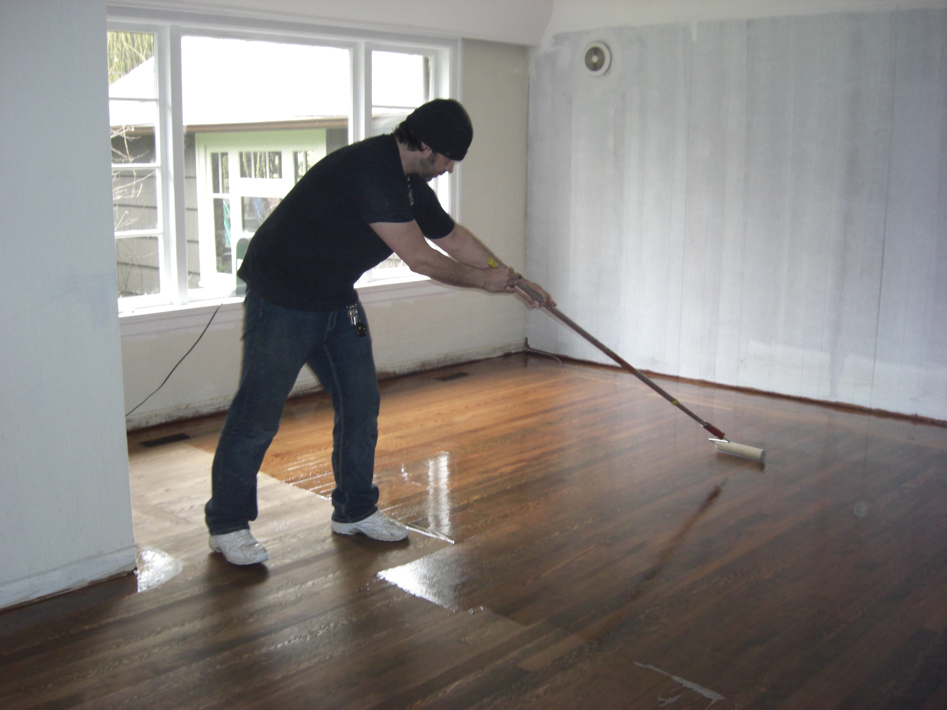 Uncovered Oak floor 5