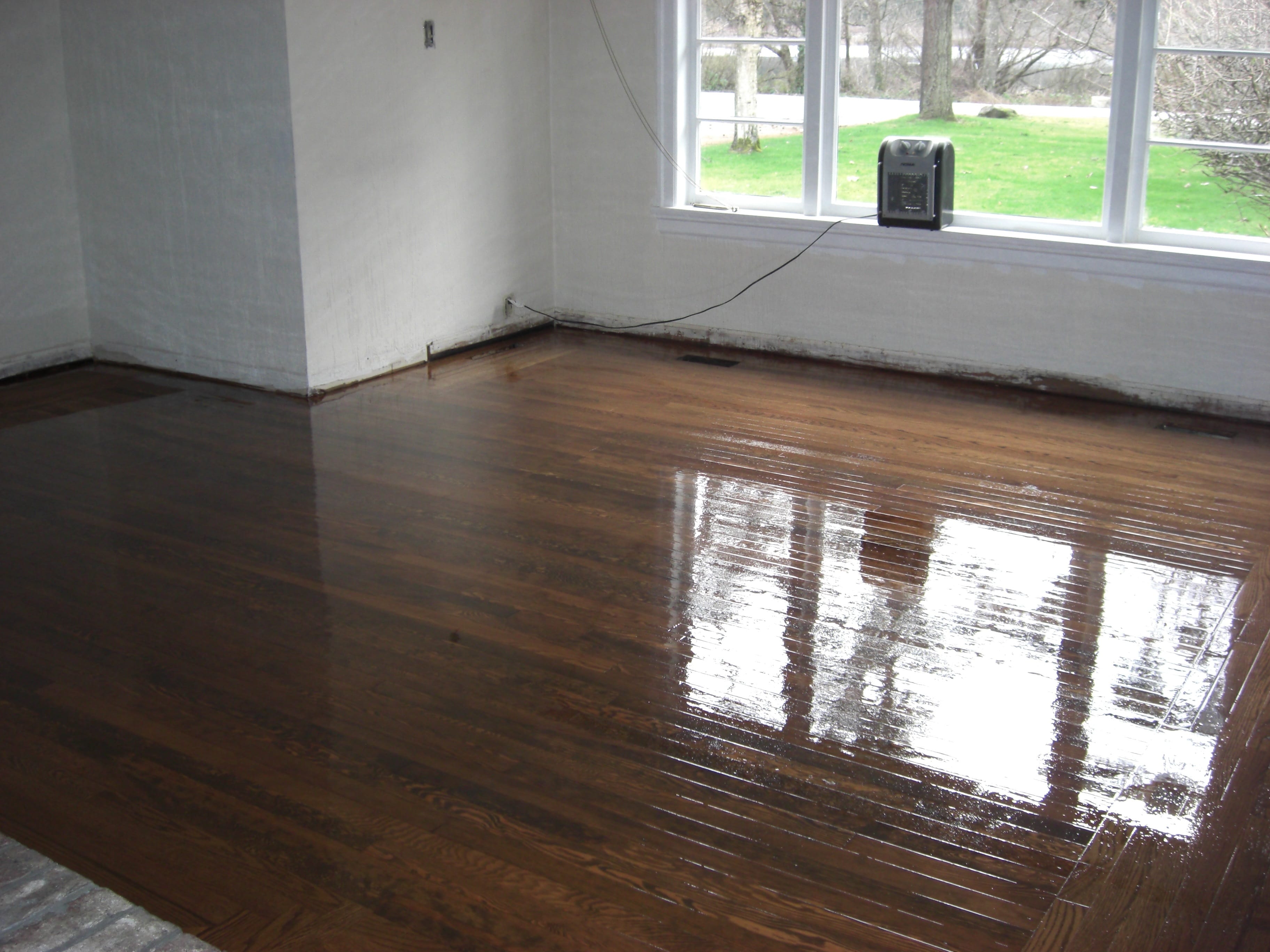Uncovered Oak floor 6
